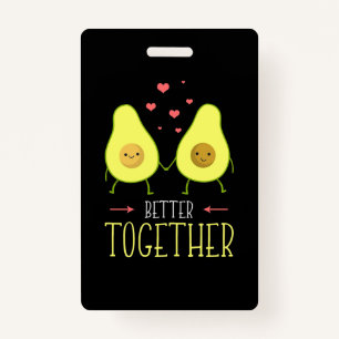 Avocado Better Together ID Badge