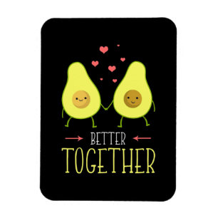 Avocado Better Together Magnet