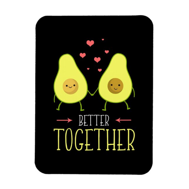 Avocado Better Together Magnet (Vertical)