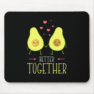 Avocado Better Together Mouse Mat