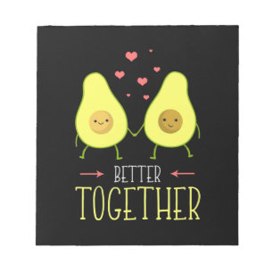Avocado Better Together Notepad