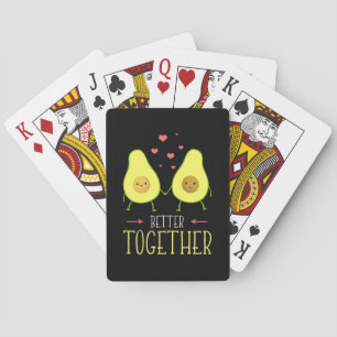 Avocado Better Together Playing Cards