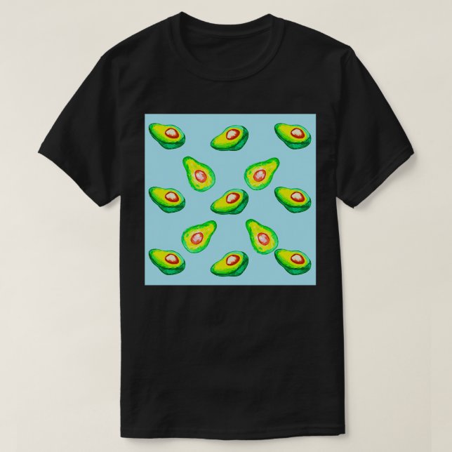 Avocado Bro Posters and Art T-Shirt (Design Front)