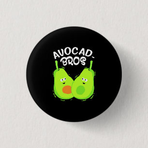 Avocado Brother 3 Cm Round Badge