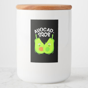Avocado Brother Food Label