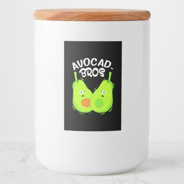 Avocado Brother Food Label (Front)