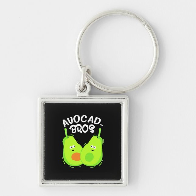 Avocado Brother Key Ring (Front)