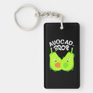 Avocado Brother Key Ring