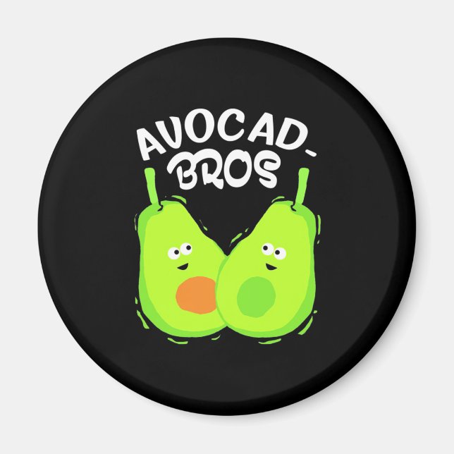 Avocado Brother Magnet (Front)