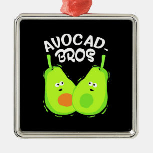 Avocado Brother Metal Tree Decoration