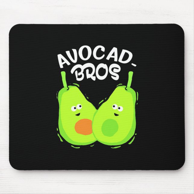 Avocado Brother Mouse Mat (Front)