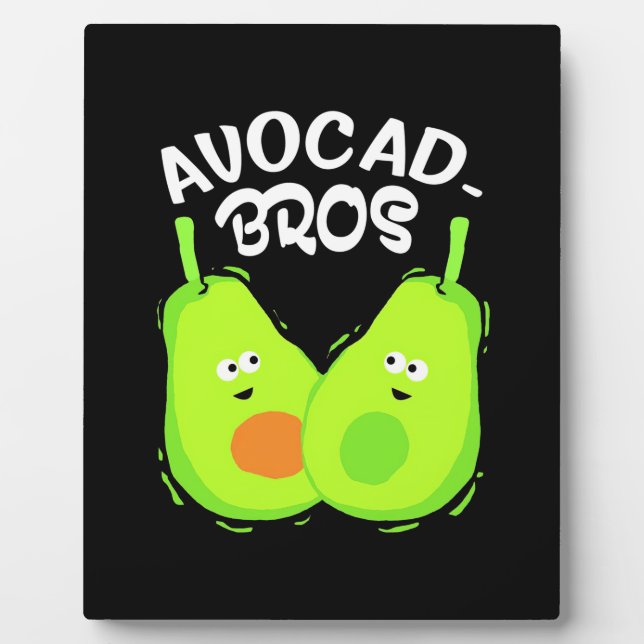 Avocado Brother Plaque (Front)