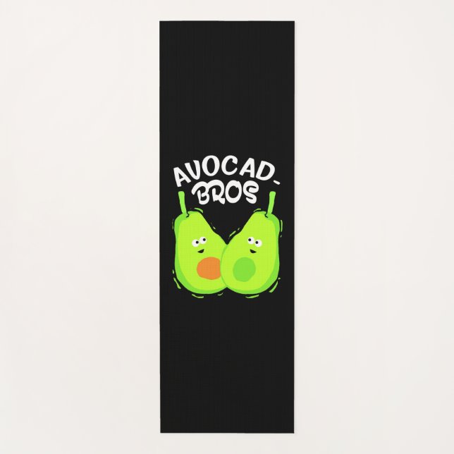 Avocado Brother Yoga Mat (Front)