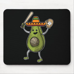 Avocado Bysebyll Cinco De Mayo Funny Avogato Mexic Mouse Mat