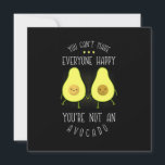 Avocado Can Make Everyone Happy Invitation<br><div class="desc">Avocado Can Make Everyone Happy</div>