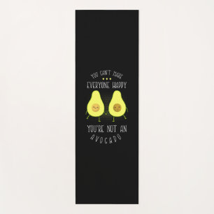 Avocado Can Make Everyone Happy Yoga Mat