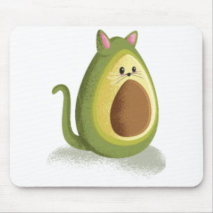 Avocado Cat Mouse Mat