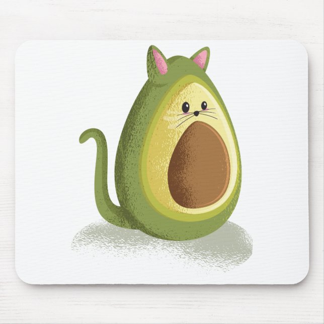 Avocado Cat Mouse Mat (Front)