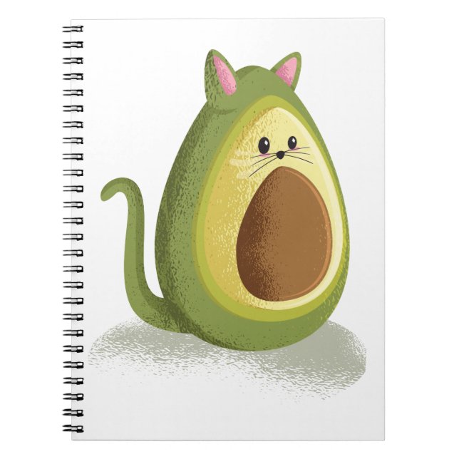 Avocado Cat Notebook (Front)