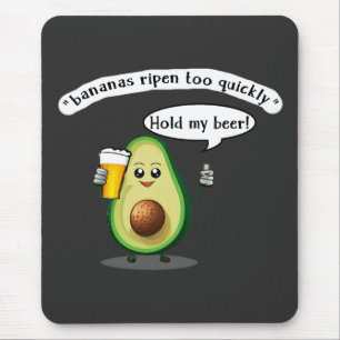 Avocado Challenge Mouse Mat