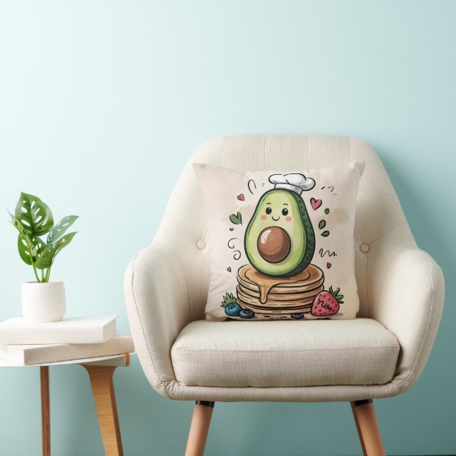 Avocado Chef Cushion (Chair)