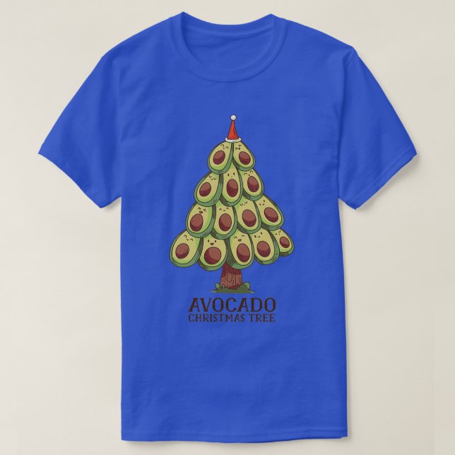 Avocado Christmas 6 T-Shirt (Design Front)