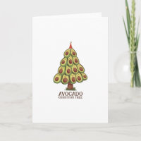 Avocado christmas tree