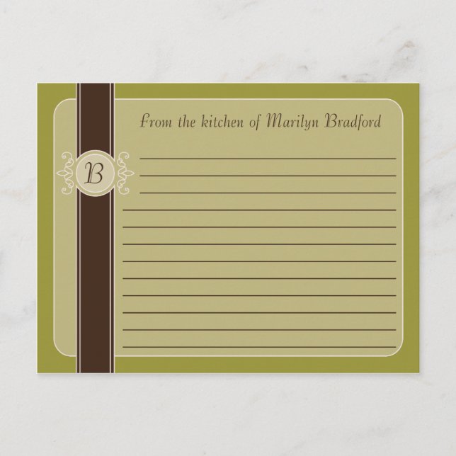 Avocado Classic Harvest Recipe Cards (Front)