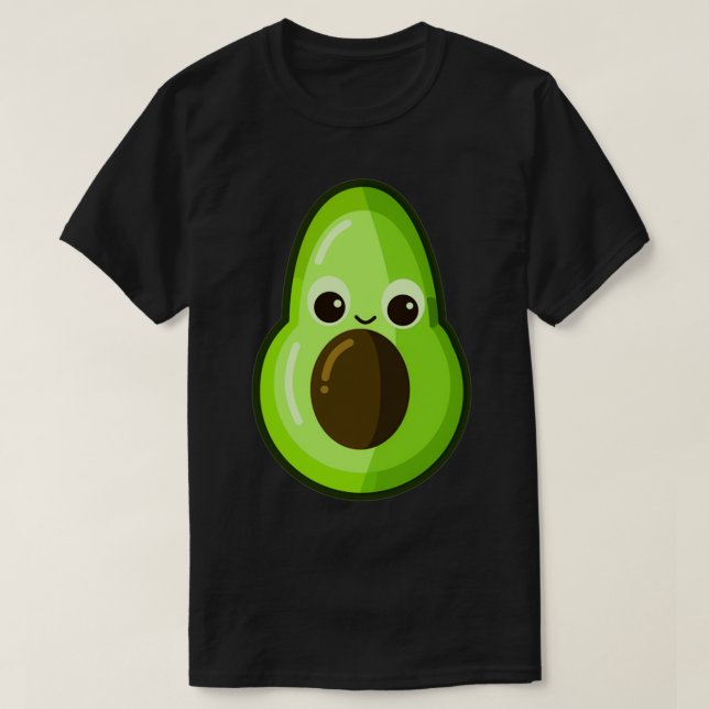 Avocado clip art T-Shirt (Design Front)