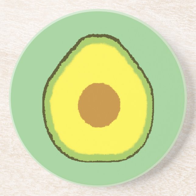 Avocado Coaster (Front)