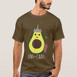 Avocado Combined With Unicorn Cute Party UniCado T-Shirt
