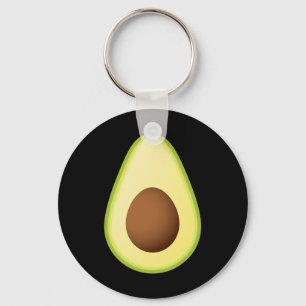 Avocado Costume Fruit Halloween Key Ring