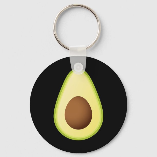 Avocado Costume  Fruit Halloween   Key Ring (Front)