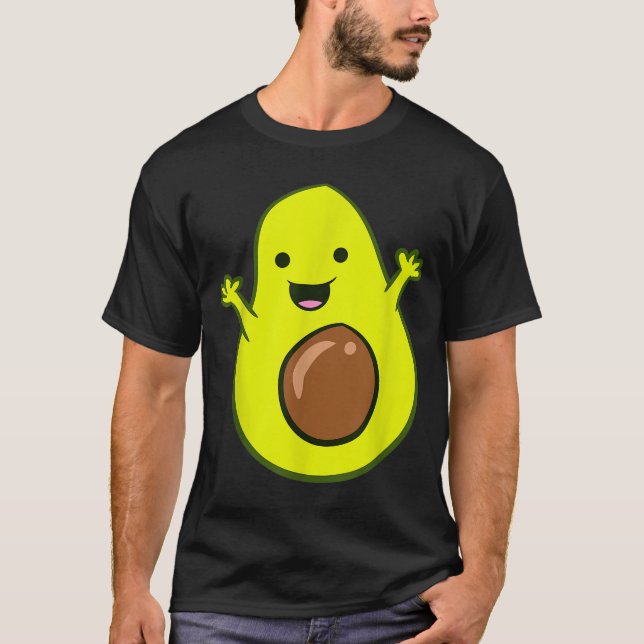 Avocado Costume Funny Avocado Halloween Costume Ki T-Shirt (Front)