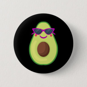 Avocado Costume Funny Halloween For Women Guacamol 6 Cm Round Badge