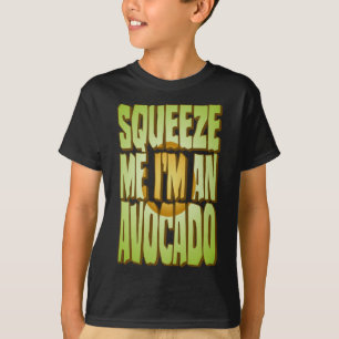 Avocado Costume Funny Halloween Fresh Fruit Slice  T-Shirt