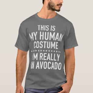 Avocado Costume Halloween Funny Gift T-Shirt