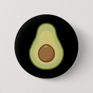 Avocado Costume - Halloween Vegan 6 Cm Round Badge