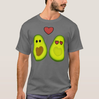 Avocado Couples Love Pocket T-Shirt