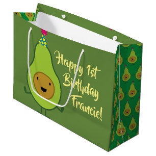 Avocado Cute Guacamole1st Birthday Gift Bag