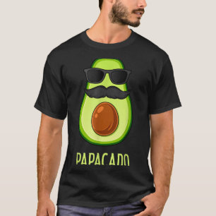 Avocado Dad Papacado Funny Daddy Father Avocado  T-Shirt