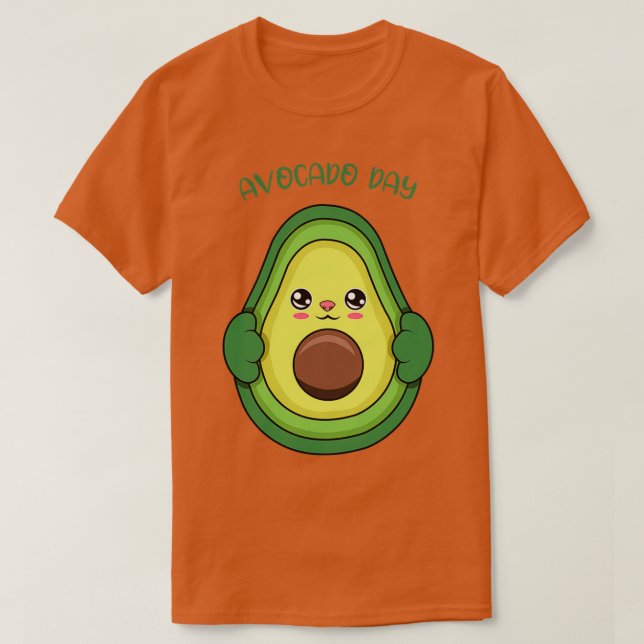 avocado day 1 T-Shirt (Design Front)