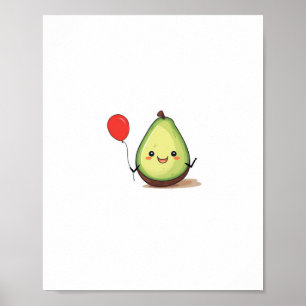 Avocado design, avocado theme poster