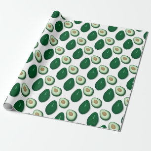 Avocado Drawing Wrapping Paper