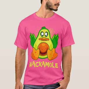 Avocado Duck Quackamole Animal Design Guacamole Du T-Shirt