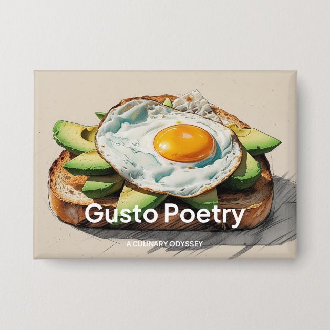 Avocado & Egg Toast Gusto Poetry (Front)