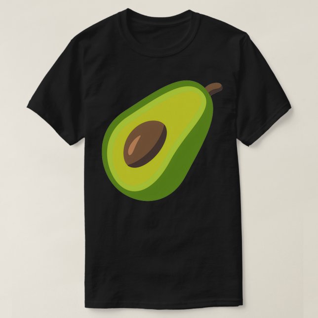 Avocado Emoji T-Shirt (Design Front)