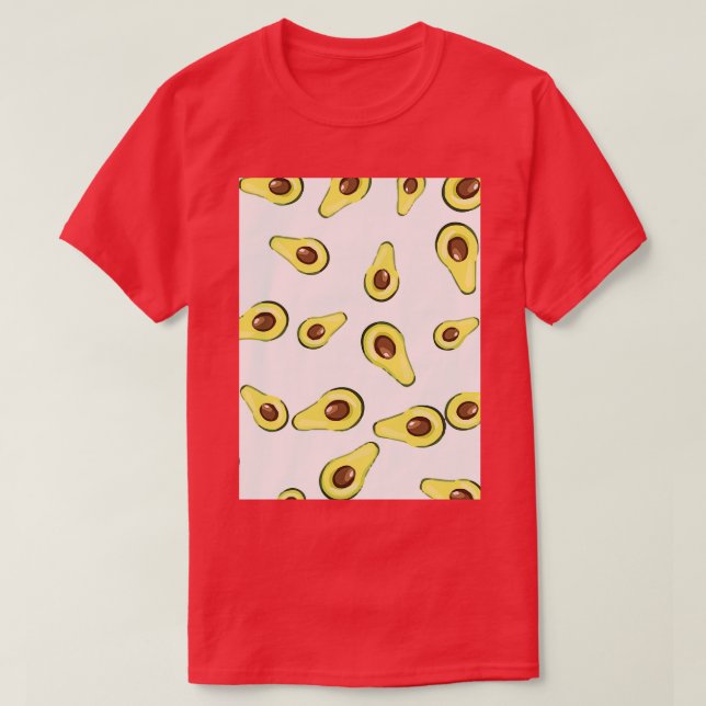 Avocado Exotic Fruits T-Shirt (Design Front)