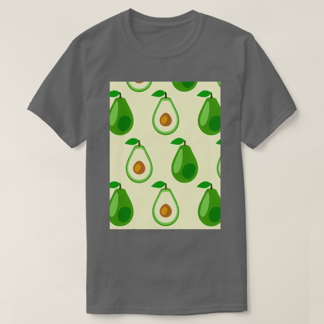 Avocado Exotic Pretty Floral Classic TShirt (Design Front)