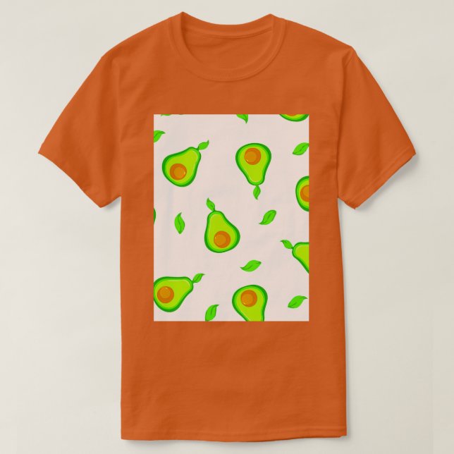 Avocado Exotic Summer Flavour T-Shirt (Design Front)